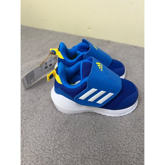 Adidas Eq21 Run 2.0 Shoes Royal Blue Infant Size 5k Gz1801 Strap - Picture 4 of 7